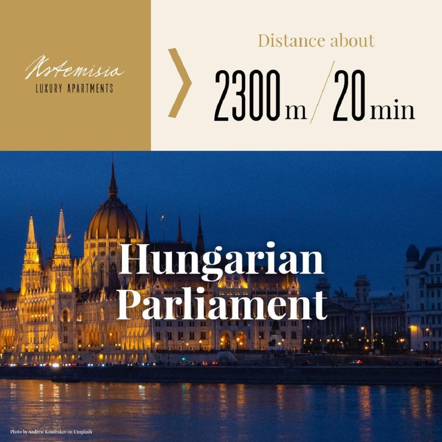 Artemisia Luxury Apartments Balcony Budapest Esterno foto