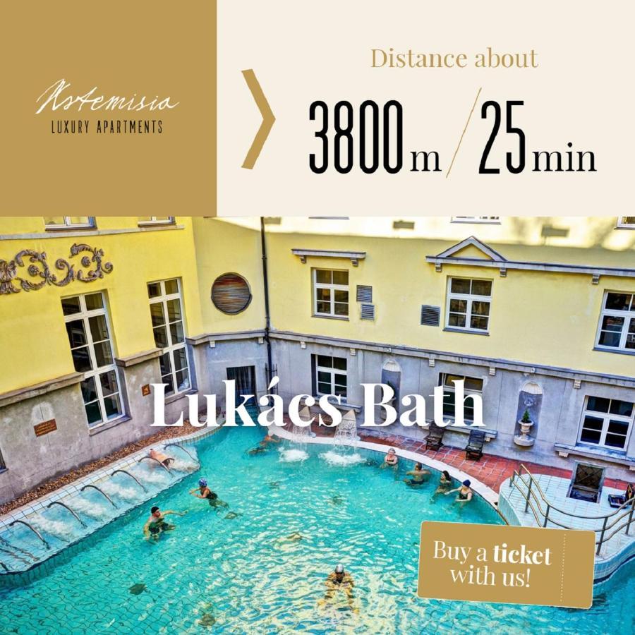 Artemisia Luxury Apartments Balcony Budapest Esterno foto