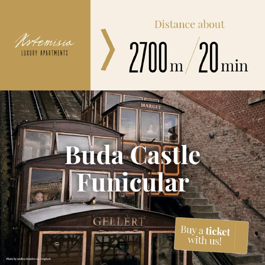 Artemisia Luxury Apartments Balcony Budapest Esterno foto