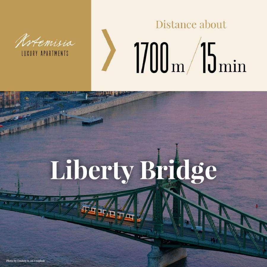 Artemisia Luxury Apartments Balcony Budapest Esterno foto